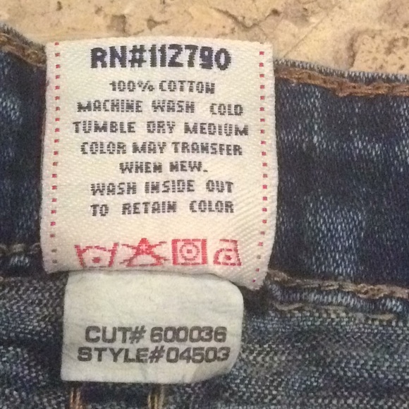 Distressed True Religion Joey jeans size 30 women - Picture 6 of 8